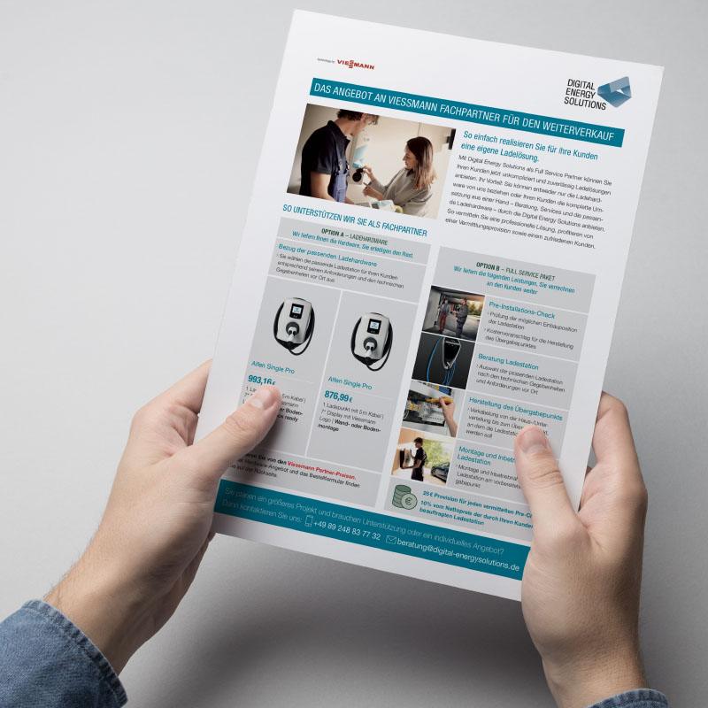 Instant Shopping Digital Energy Solution Print