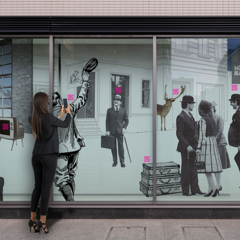 New Normal Shopwindow Montblanc