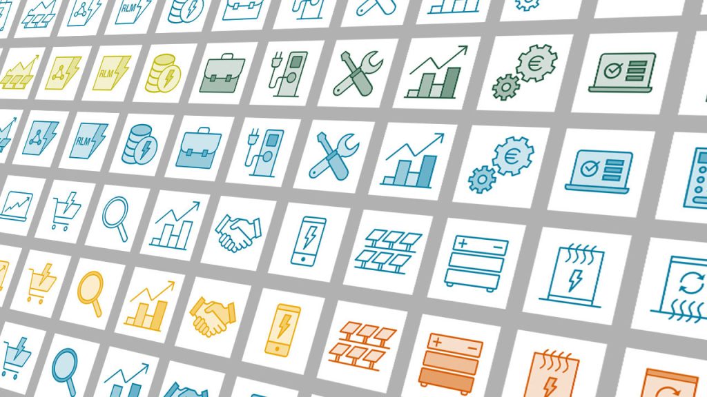 Schlaue Messestand Identität