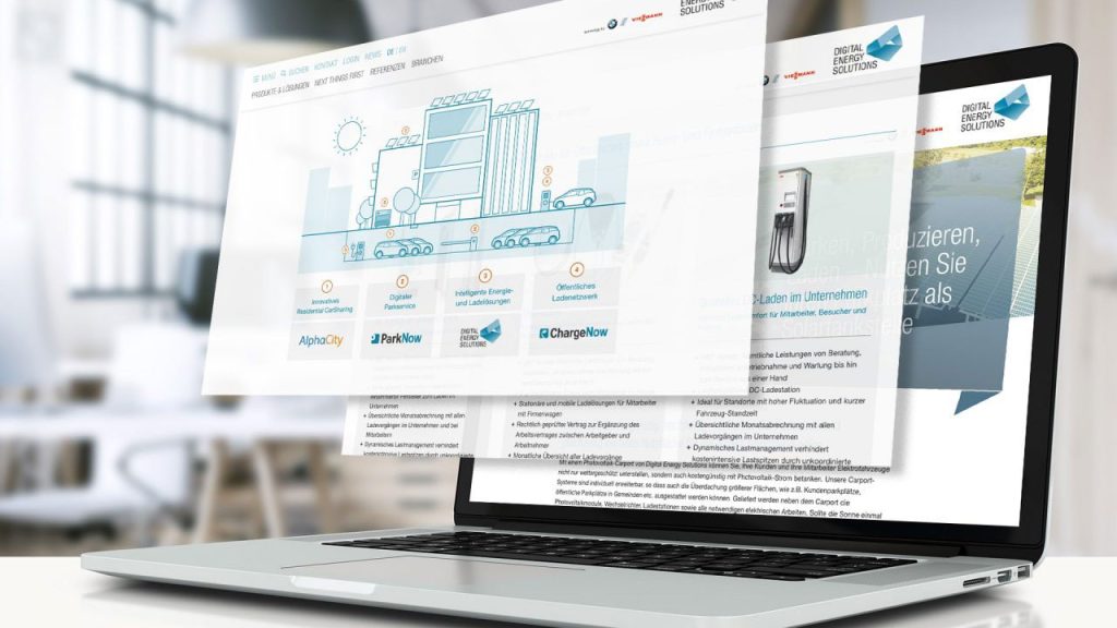 Schlaue Messestand Identität