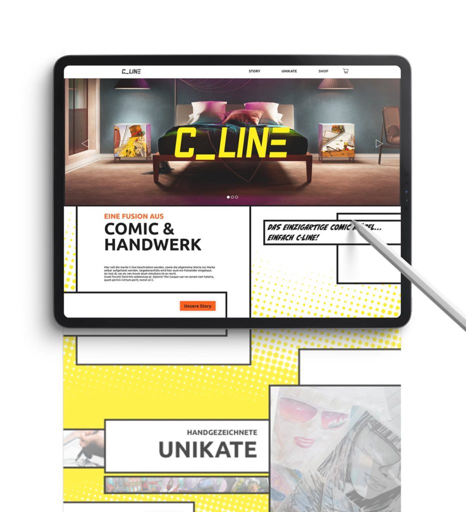 Comic Möbel-Marke legt los