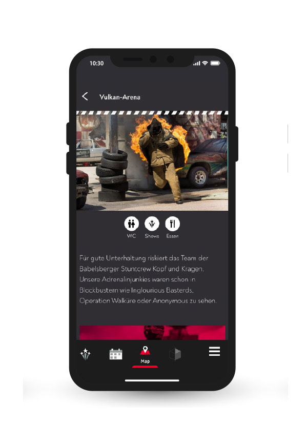 Die APP zum Filmpark