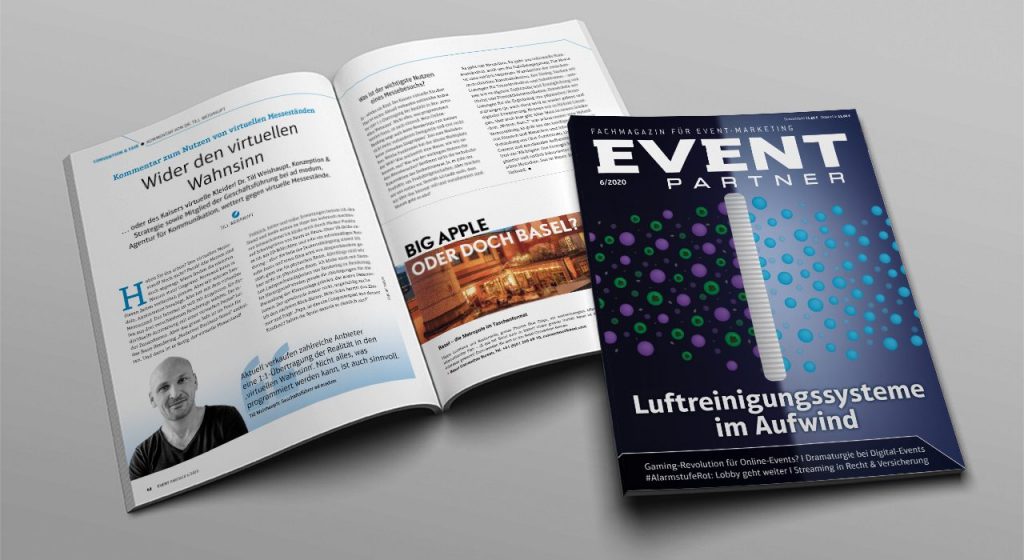 On the nonsense and sense of virtual trade fair stands!