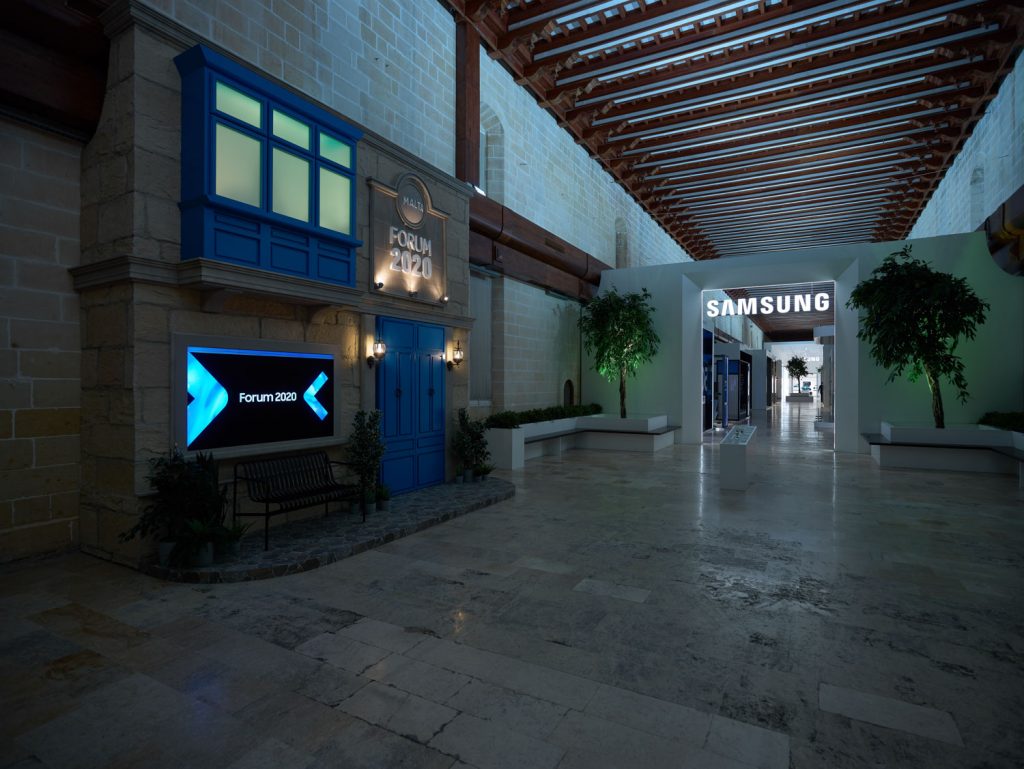 Produktshow auf der Insel