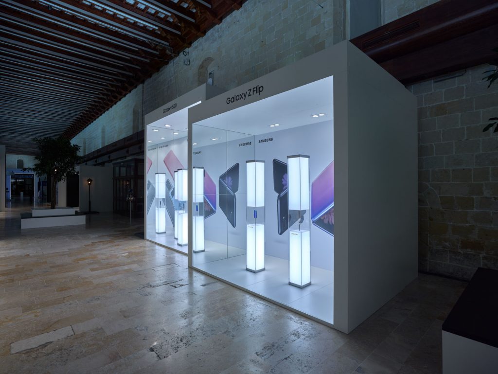 Produktshow auf der Insel