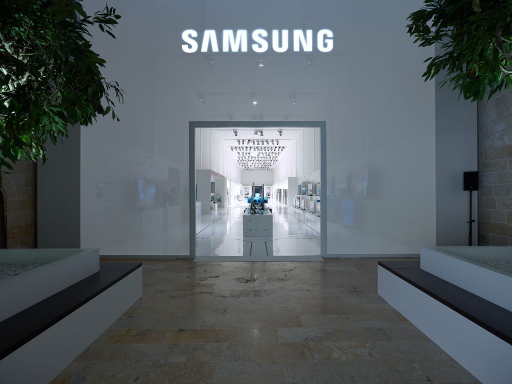 Produktshow auf der Insel