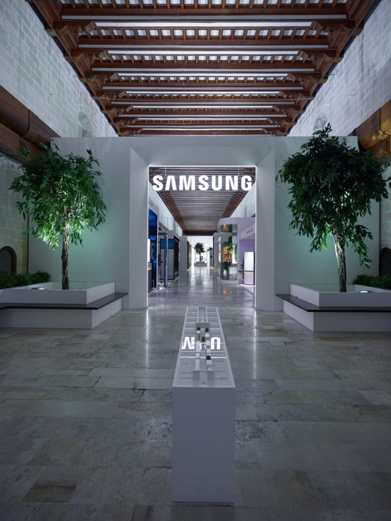 Produktshow auf der Insel