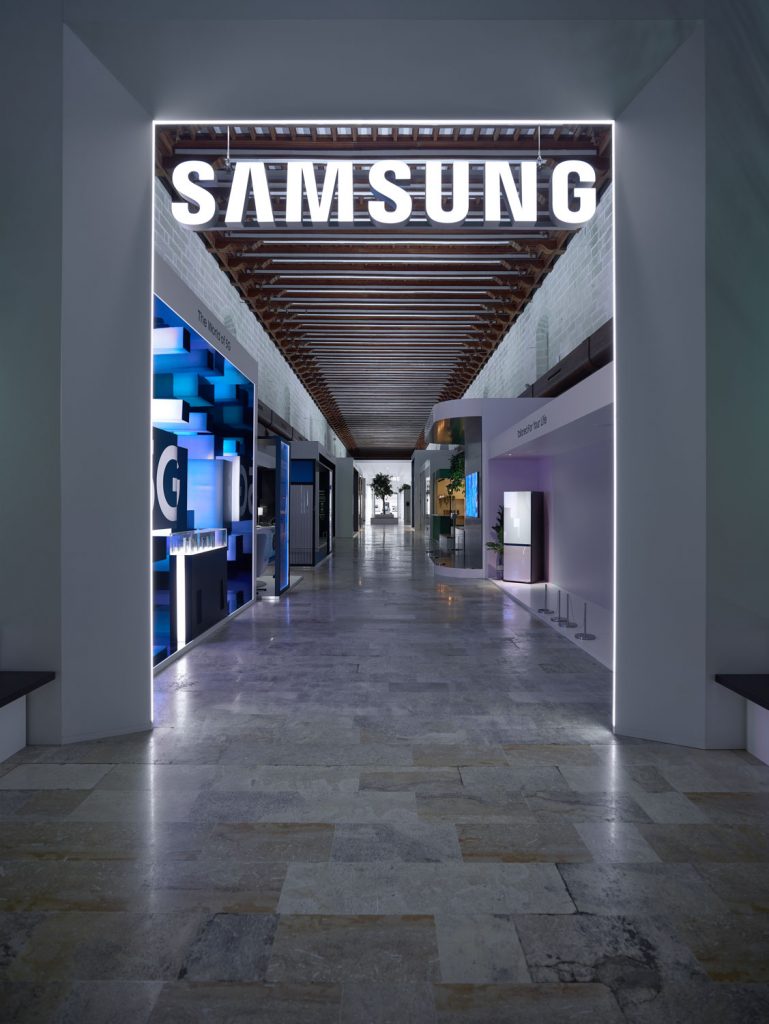 Produktshow auf der Insel