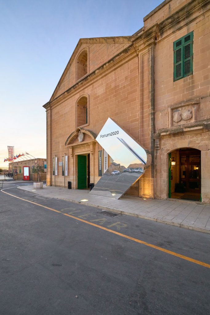 Produktshow auf der Insel