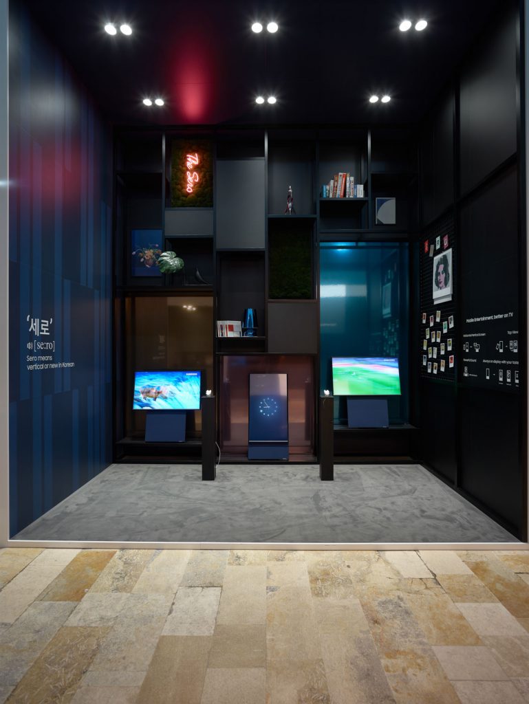 Produktshow auf der Insel