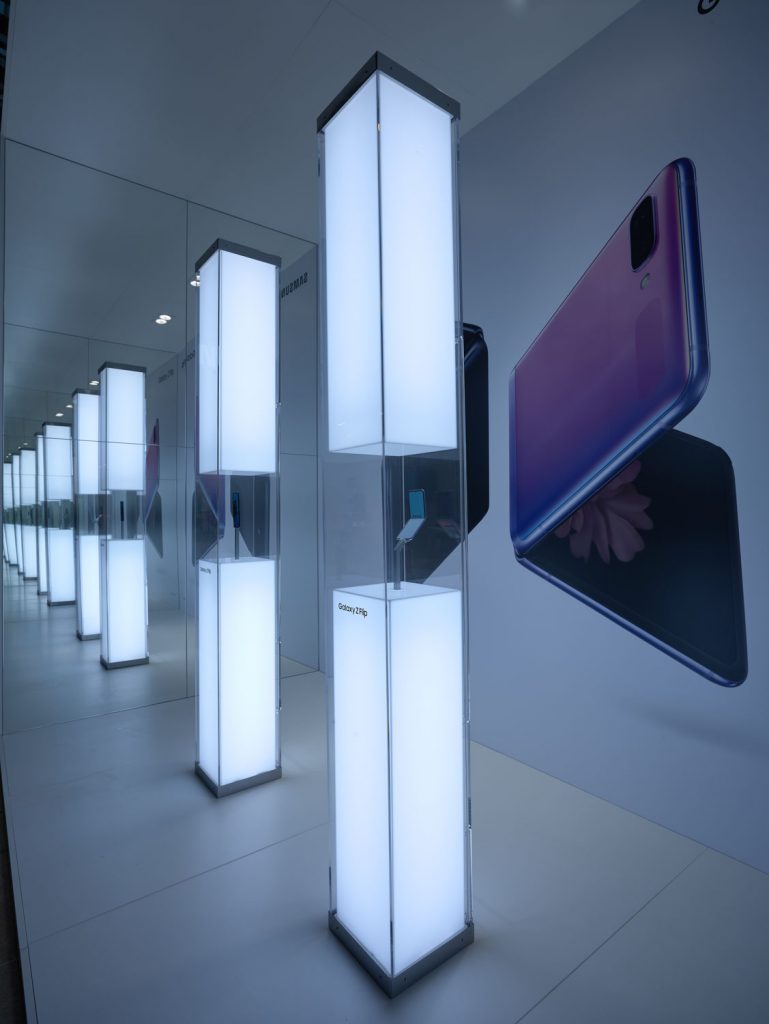 Produktshow auf der Insel