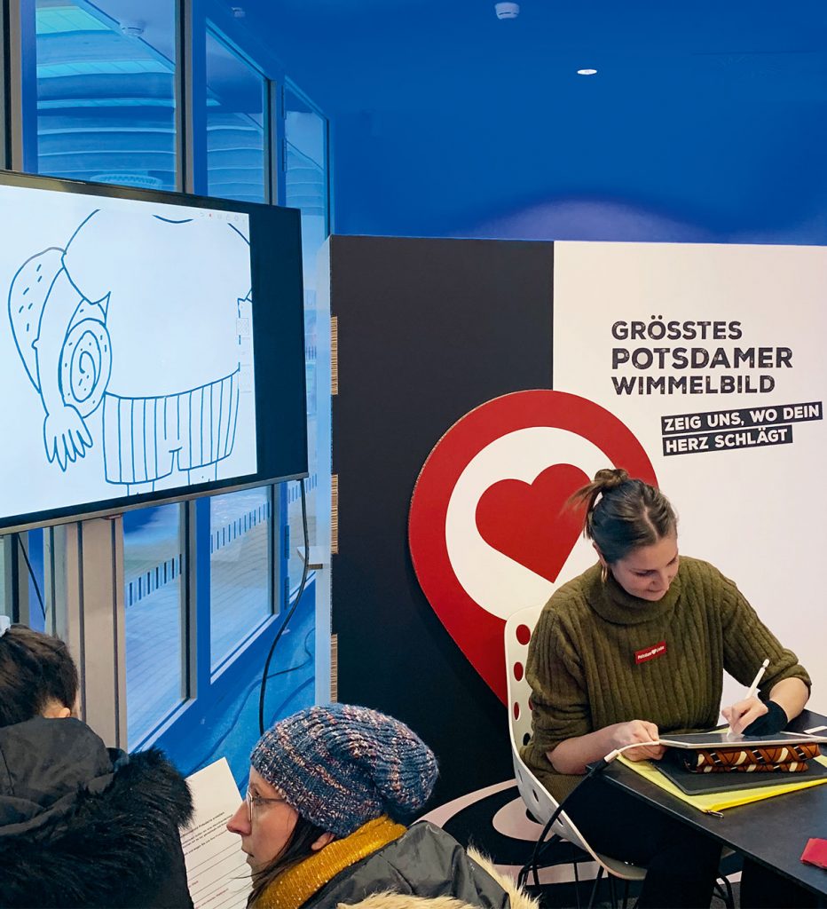 Das größte Potsdamer Wimmelbild