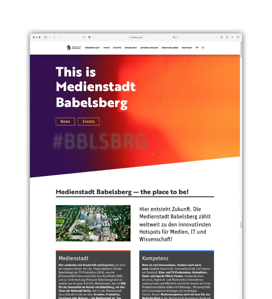 Medienstadt als Marke