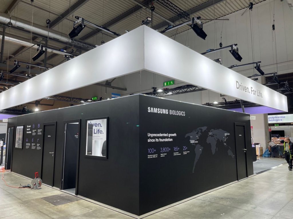 Messestand unter Corona Bedingungen